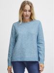 Fransa Kampsun 20612833 Sinine Regular Fit