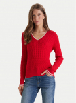 Tommy Hilfiger Kampsun WW0WW44987 Punane Regular Fit