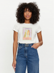 TWINSET T-s&auml;rk 241TT2411 Valge Regular Fit