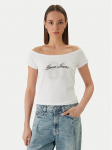 Guess Jeans T-s&auml;rk W6GI07 J1314 Valge Regular Fit