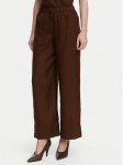 Tommy Hilfiger Riidest p&uuml;ksid WW0WW48970 Tumepruun Wide Leg