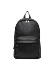 Calvin Klein Seljakott Emblem Emboss Round Backpack LV04D3202G Must