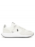 Polo Ralph Lauren Tossud Train 89 V2 Suede-Paneled Sneaker 809973974001 Valge