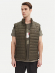 Aulp Vest Mocco Khakiv&auml;rviline Slim Fit
