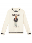 Guess Kampsun N6YR06 Z0903 Kreemjas Regular Fit