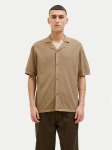 Jack & Jones Polo s&auml;rk Orion 12268226 Beež Relaxed Fit