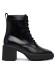 Calvin Klein Saapad Block Heel Ank Boot Laceup Lth HW0HW03174 Must