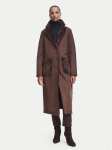 Rinascimento Kunstkarusnahk CFC0127144003 Tumepruun Regular Fit
