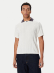adidas Polo s&auml;rk KR9765 Valge Loose Fit