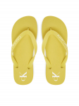 Calvin Klein Jeans Varbavahesandaalid Beach Sandal Transparent Tpu YW0YW01829 Kollane