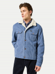 Wrangler Teksajakk 112357214 Sinine Regular Fit