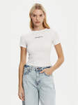 Guess Jeans T-s&auml;rk W5RI57 KA0H1 Valge Slim Fit XXL