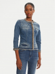 Liu Jo Teksajakk UXX039 D4128 Tumesinine Regular Fit