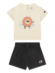 Champion Komplekti kuuluvad t-s&auml;rk ja &scaron;ortsid 405117 Beež Regular Fit