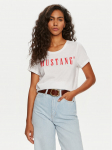 Mustang T-s&auml;rk Alma 1013933 Valge Regular Fit XS
