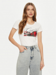 Guess T-s&auml;rk W5RI03 J1314 Valge Regular Fit
