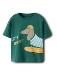 NAME IT T-s&auml;rk Helge 13238145 Roheline Regular Fit