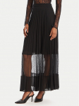 TWINSET Maksiseelik 252TP2642 Must Regular Fit 40