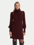 Luisa Spagnoli Kootud kleit Moduno 100056 Bordoopunane Regular Fit S