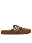 Tory Burch Pl&auml;tud Mellow Mule 175424 Roheline