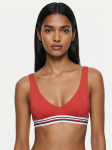 Tommy Hilfiger Bikini &uuml;lemine osa Scoop UW0UW06351 Punane XL