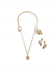 Weekend Max Mara Komplekti kuuluvad kaelakee ja r&otilde;ngad 2615751104650 Kuldne