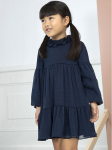 Abel & Lula Elegantne kleit 5.535 Tumesinine Regular Fit