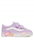 Vans Tenniskingad Old Skool V Butterfly VN000EFHFSF1 Lilla