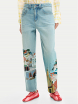 Desigual Teksad Amalfi 26SWDD01 V&auml;rviline Tapered Fit