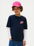 Tommy Hilfiger T-s&auml;rk Neon Graphic KB0KB09849 Tumesinine Regular Fit