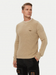 Aeronautica Militare Kampsun 262MA1571UL00409 Beež Regular Fit