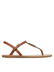 Tommy Hilfiger Sandaalid Leather Thong Sandal FW0FW09127 Pruun
