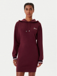 Guess Kootud kleit V5BK01 Z1152 Bordoopunane Regular Fit