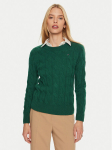 Tommy Hilfiger Kampsun WW0WW43586 Roheline Regular Fit