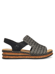Rieker Sandaalid 62971-00 Must