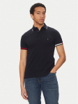 Tommy Hilfiger Polo s&auml;rk Flag Cuff MW0MW38458 Tumesinine Slim Fit