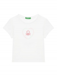 United Colors Of Benetton T-s&auml;rk 3I1XG10HU Valge Regular Fit