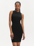 Hugo Kootud kleit Sepinny 50514297 Must Slim Fit