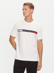Tommy Hilfiger T-s&auml;rk MW0MW36498 Valge Regular Fit