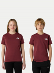 The North Face T-s&auml;rk Simple Dome NF0A87T4 Bordoopunane Regular Fit