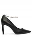 Calvin Klein K&otilde;rgete kontsadega Ess Stiletto Hdw Chain Lth 90 HW0HW02718 Must