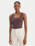 Marella Top Tiglio 2615941051 Pruun Slim Fit
