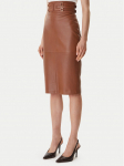 Elisabetta Franchi Nahkseelik GP-09Z-61E2-V890 Pruun Regular Fit 42