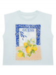 Guess Top J6GI12 K8HM4 Sinine Regular Fit