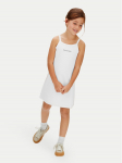 Calvin Klein Suvekleit Skater LVCKSJH08G Valge Regular Fit