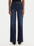 Liu Jo Teksad UF5068 DS615 Tumesinine Wide Leg