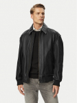 BOSS Nahkjope Josual 50568175 Must Regular Fit