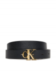 Calvin Klein Naiste p&uuml;ksirihm Facet Ck Buckle 25Mm Pebble Rev/ LV04F7044G Must