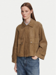 Weekend Max Mara Nahkjope Abito 2625446061 Pruun Regular Fit