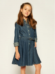 Lauren Ralph Lauren Igap&auml;evane kleit Denim Shirtd 313698860001 Tumesinine Regular Fit